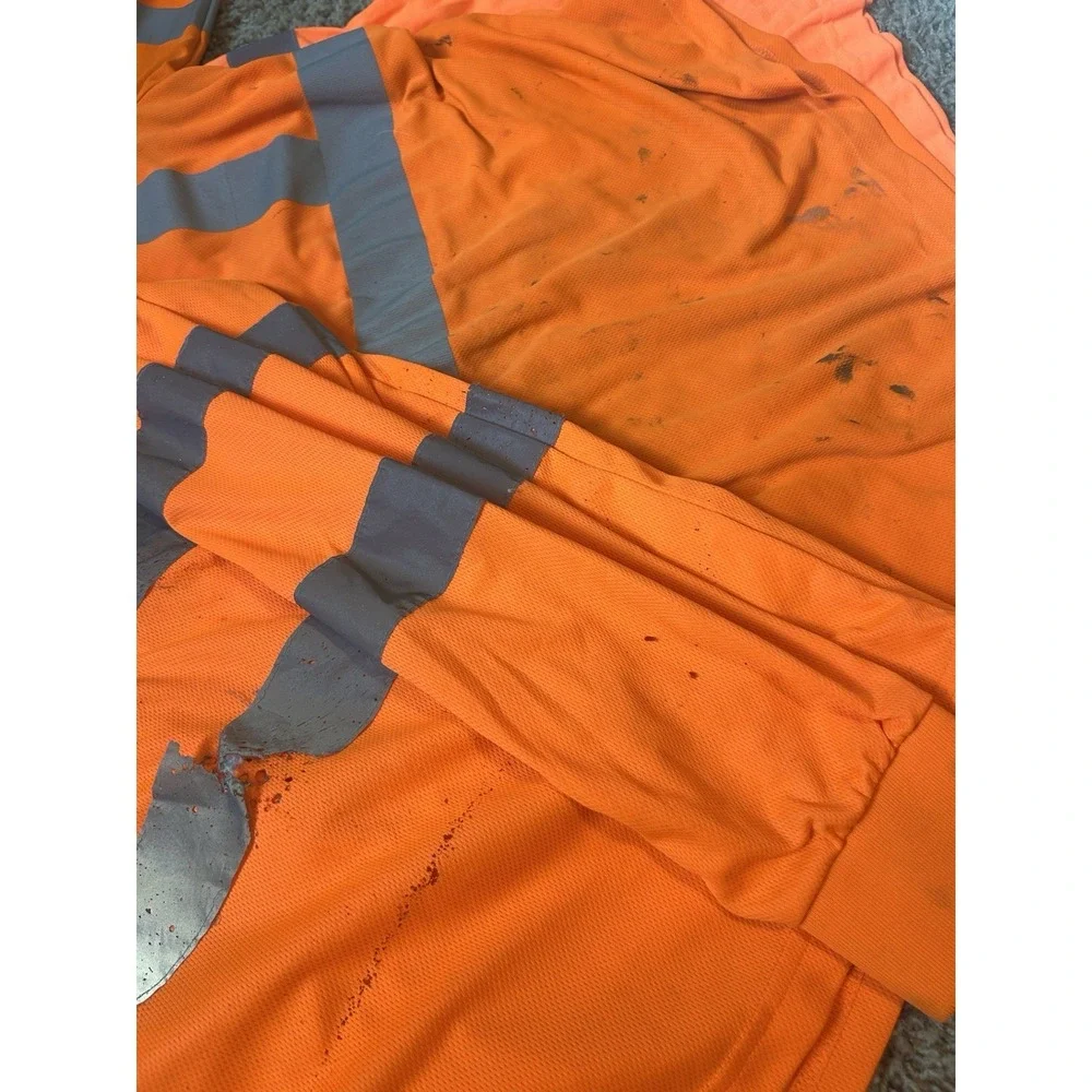 Men's Xxl Shirt Bundle Of Six Poor Condition/Very Used.  Long And Short Sleeve. - Picture 8 of 9